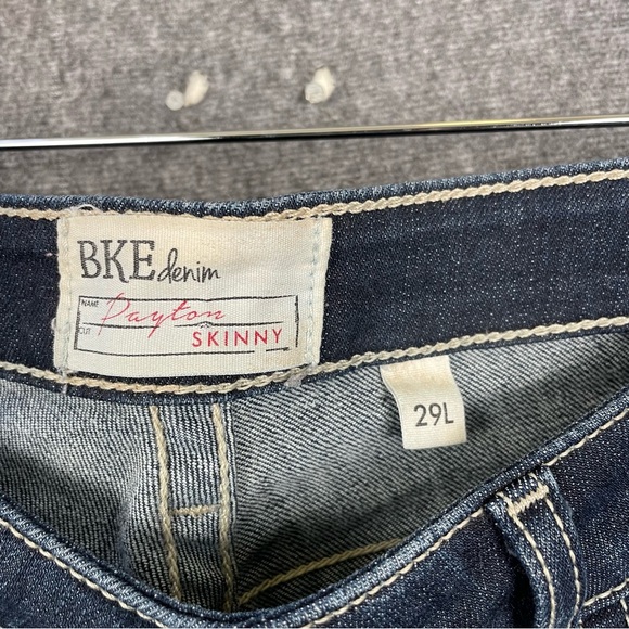 BKE denim Payton Skinny Women’s 29 Long Mid Rise Blue Jeans Casual Western - Picture 5 of 14
